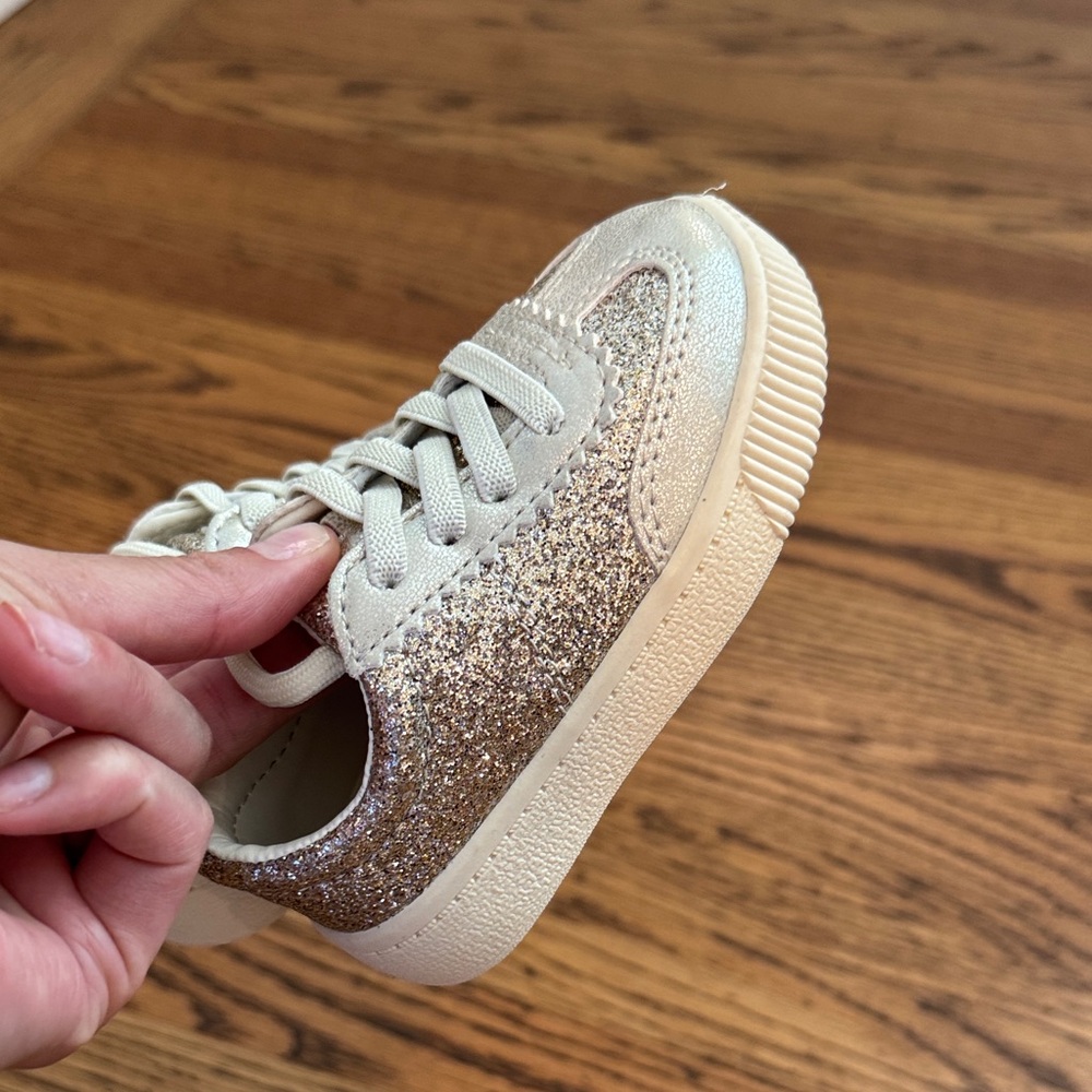 CARTERS Sparkly and Metallic Toddler Sneakers